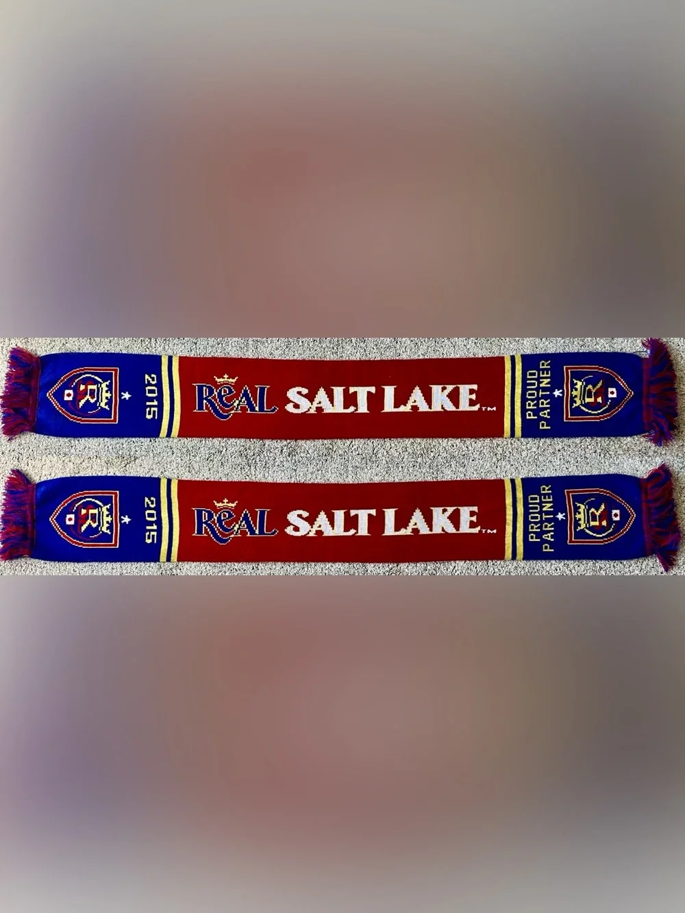 Real Salt Lake 2015 Proud Member Soccer Scarf